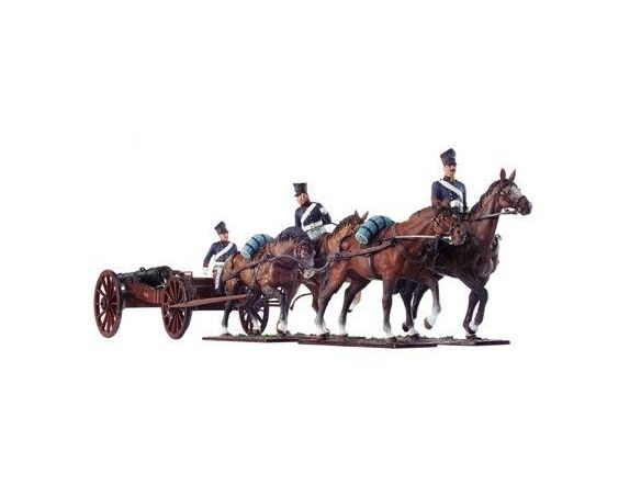 Schuco 8730075 SET CAVALLI ARTIGLIERIA PRUSSIANA Modellino