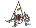 Schuco 8730085 SET HOWITZER WITH FOUR FIGURES Modellino
