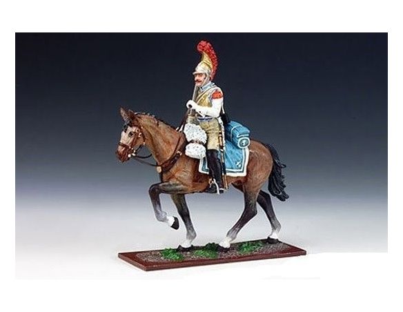 Schuco 8731362 SOLD.FRANC. CON SCIABOLA+CAV.GALOPPA Modellino