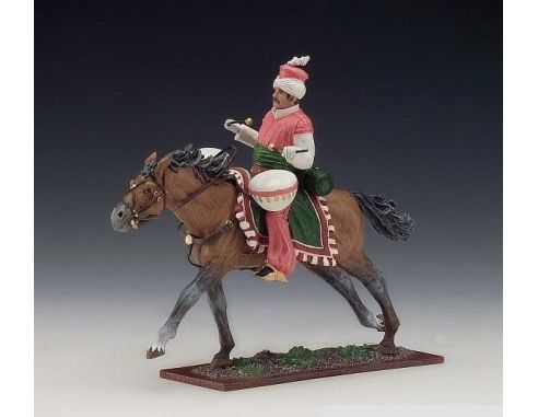 Schuco 8731380 MAMELUK WITH DRUM + HORSE Modellino