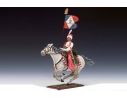 Schuco 8731381 MAMELUK WITH BANNER + HORSE Modellino