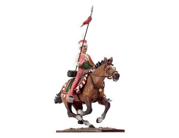 Schuco 8731383 MAMELUK WITH LANCE + HORSE Modellino