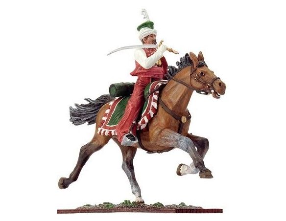 Schuco 8731384 MAMELUK WITH SABRE ON SHOULDER +HORS Modellino