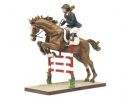Schuco 8738050 CAVALLO E FANTINO SALDO AD OSTACOLI Modellino