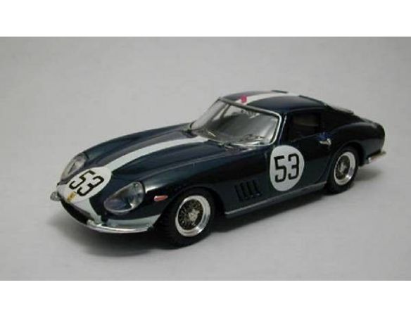 Best Model BT9288 FERRARI 275 GTB N.53 14th 1000 KM MONZA 1967 VESTEY-GASPAR 1:43 Modellino