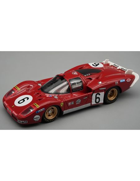 TECNOMODEL TMD4301B FERRARI 512 S LONG TAIL N.6 SEFAC LE MANS 1970 VACCARELLA-GIUNTI 1:43 Modellino