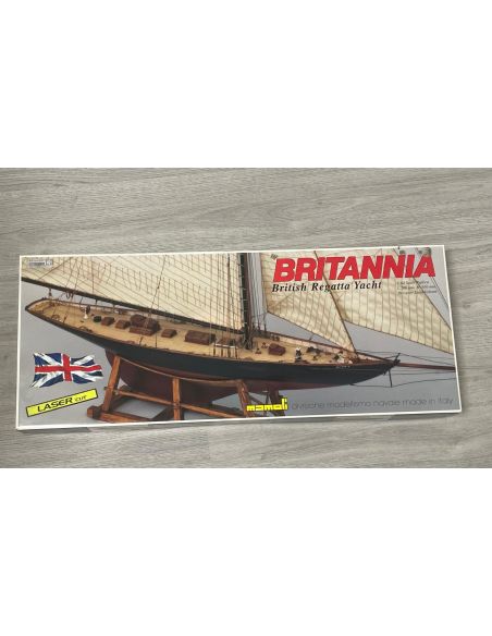 copy of Mini Mamoli MM09 Britannia Kit yatch in legno 1:122 Modellino