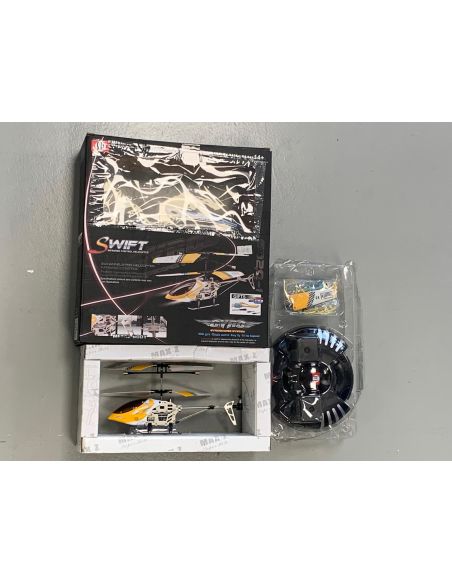 Swift 6020-1 Infrared Control Helicopter R/C Radiocomando Scatola Rovinata