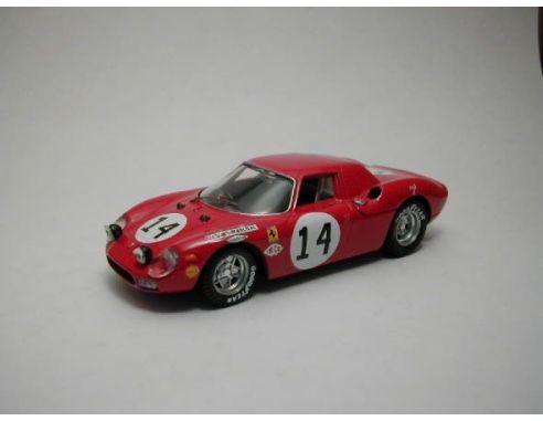 Best Model BT9294 FERRARI 250 LM N.14 LE MANS'68 1:43 Modellino