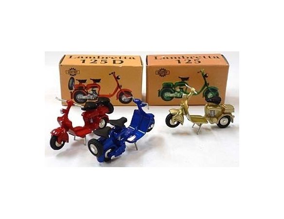 Scottoy 13 LAMBRETTA 125D COLORI VARI Modellino