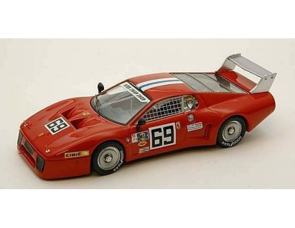 Best Model BT9297 FERRARI 512 BB LM N.69 36th 24 H DAYTONA 1980 HENN-DIEUDONNE' 1:43 Modellino