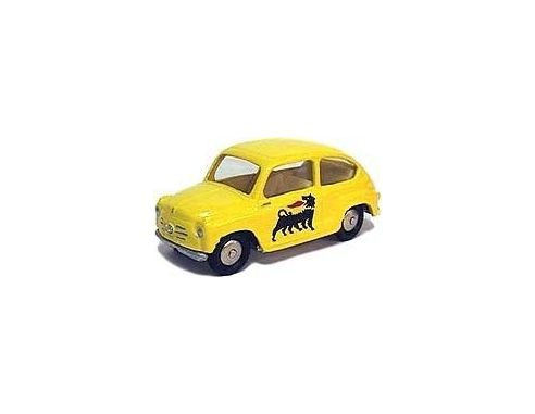 Scottoy 33A FIAT 600 Agip Gialla 6.5 cm Modellino