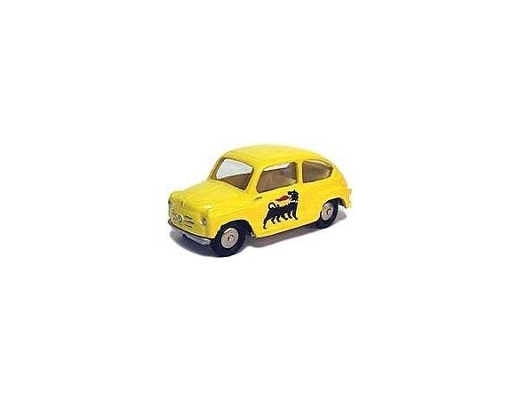 Scottoy 33A FIAT 600 Agip Gialla 6.5 cm Modellino