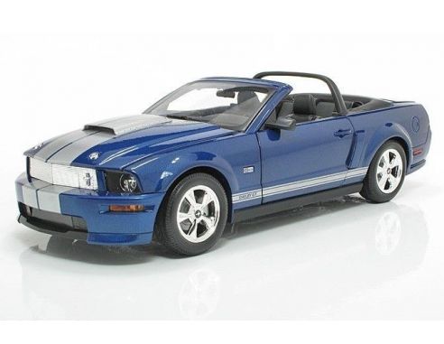 Shelby Collectibles 8GT01 SHELBY GT CONVERTIBLE 2008 BLUE 1/18 Modellino