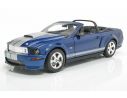 Shelby Collectibles 8GT01 SHELBY GT CONVERTIBLE 2008 BLUE 1/18 Modellino