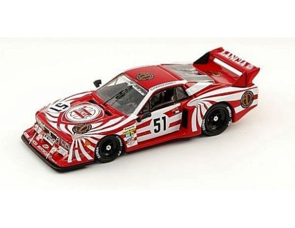 Best Model BT9302 LANCIA BETA MONTECARLO N.51 DNF LM 1980 DARNICHE-FABI-HEYER 1:43 Modellino