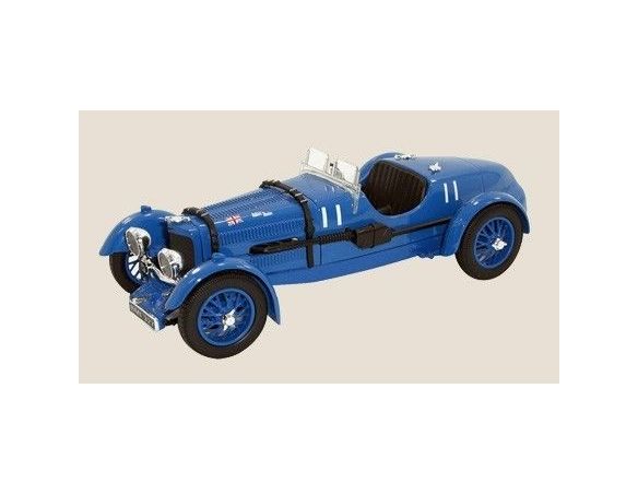 Signature Models 32373 ASTON MARTIN TEAM CAR '34 BLUE 1/32 Modellino