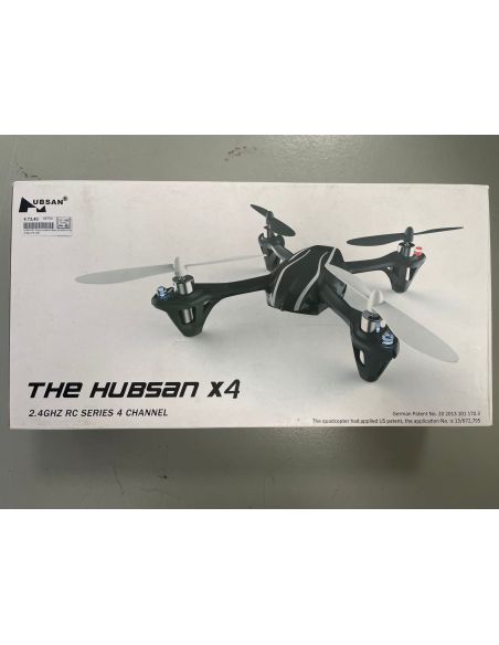 Hubsan x4 HUBH107 Quadricottero Radiocomandato Nero 2.4GHZ 20 cm