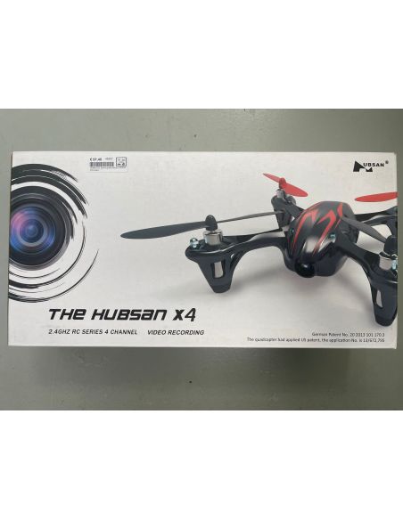 Hubsan x4 HUBH107C Quadricottero Led Radiocomandato Nero 2.4GHZ 20 cm
