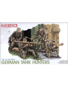 DRAGON D6034 GERMAN TANK HUNTERS KIT 1:35 Modellino