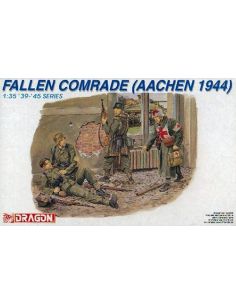 DRAGON D6119 FALLEN COMRADE AACHEN 1944 KIT 1:35 Modellino