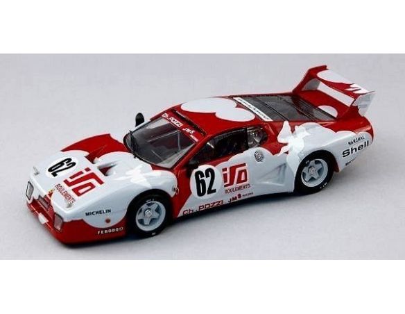 Best Model BT9306 FERRARI 512 BB N.62 26th LM 1979 ANDRUET-DINI 1:43 Modellino