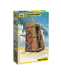 ZVEZDA Z8513 TORRE D'ASSEDIO SIEGE TOWER KIT 1:72 Modellino