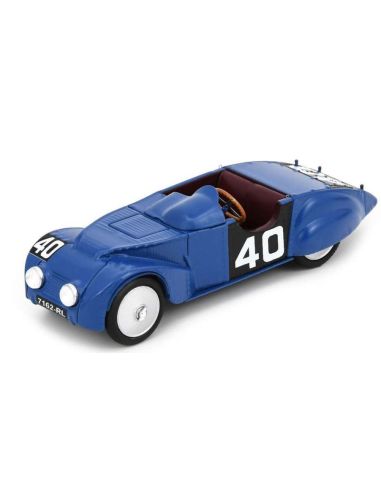 SPARK MODEL S8105 CHENARD & WALCKER TANK N.40 24 H LE MANS 1937 C.COTTET-C.ROUX 1:43 Modellino
