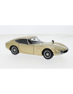WHITEBOX WB124229 TOYOTA 2000 GT 1967 BEIGE 1:24 Modellino