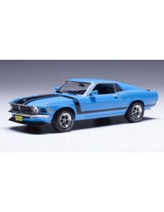 IXO MODEL CLC569 FORD MUSTANG BOSS 302 1970 BLUE 1:43...
