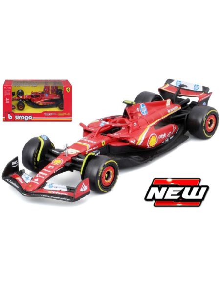 BBURAGO BU36844S FERRARI SF-24 N.55 F1 2024 CARLOS SAINZ 1:43 Modellino