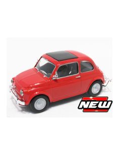 CARARAMA CA15850 FIAT 500L CLOSED ROOF RED 1:43 Modellino