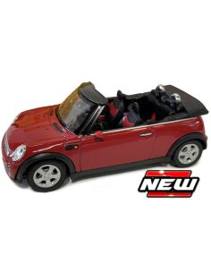 CARARAMA CA22642 NEW MINI COOPER CABRIOLET 2005 RED 1:43...