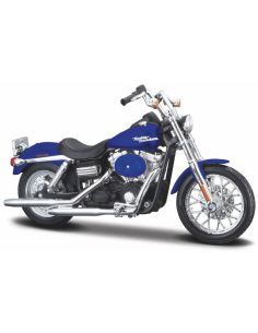 MAISTO MI23103 HARLEY DAVIDSON DYNA STREET BOB 2006 BLUE...