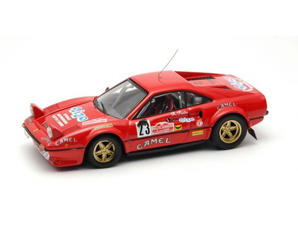 Best Model BT9311 FERRARI 308 GTB N.23 RETIRED SANREMO 1978 R.PINTO-F.PENARIOL 1:43 Modellino