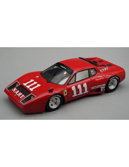 TECNOMODEL TMD4336A FERRARI 365 GT4 BB NART N.111 12H SEBRING 1975 MINTER-WIETZES 1:43 Modellino
