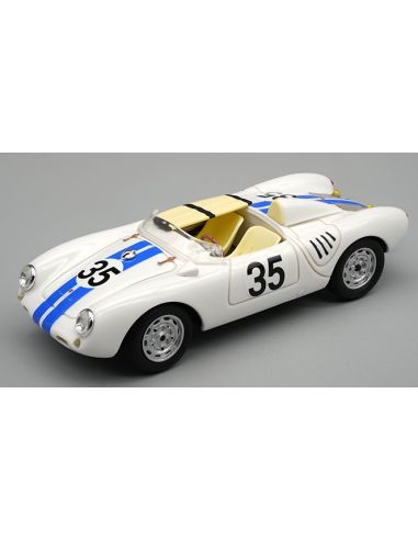 TECNOMODEL TMD4361A PORSCHE 550A RS LE MANS 1957 HUGUS/DE BEAUFORT 1:43 Modellino