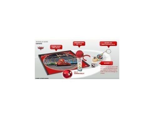 Simba 5973459 TAPPETO BERSAGLIO CARS CON 3 BIGLIE Modellino