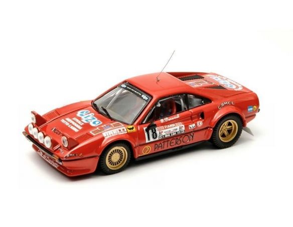 Best Model BT9321 FERRARI 308 GTB N.18 RETIRED ELBA 1978 R.LIVIERO-F.PENARIOL 1:43 Modellino