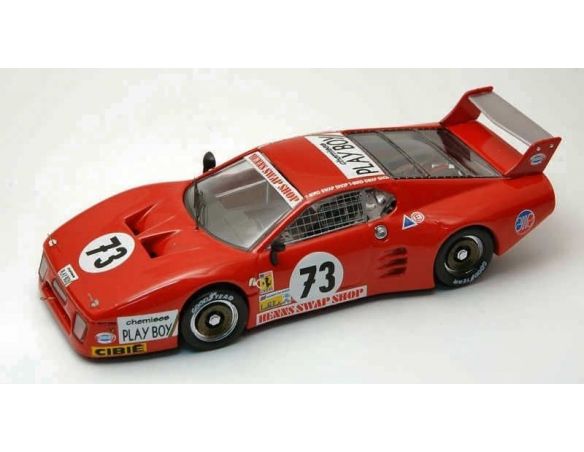 Best Model BT9323 FERRARI 512 BB N.73 49th LM 1982 HENN-LANIER-MORIN 1:43 Modellino