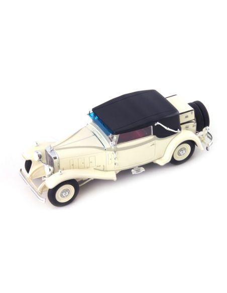 AUTOCULT ATC05050 MAYBACH DS 8 CONVERTIBLE ZEPPELIN 1930 IVORY 1:43 Modellino