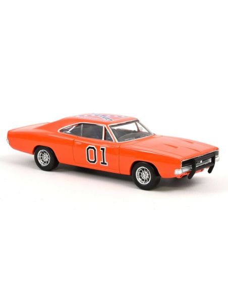 NOREV NV950003 DODGE CHARGER 1968 GENERAL LEE-THE DUKES OF HAZZARD JET CAR 1:43 Modellino