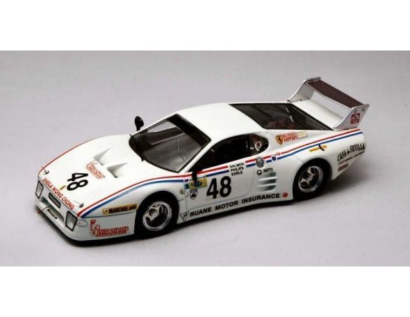 Best Model BT9330 FERRARI 512 BB N.48 DNF LM 1981 PHILLIPS-SALMON-EARLE 1:43 Modellino