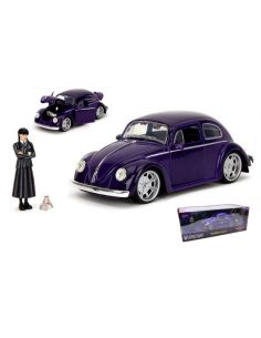 JADA TOYS JADA253255076 VW BEETLE WEDNESDAY WITH FIGURE...