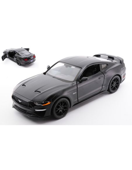 MOTORMAX MTM79352BK FORD MUSTANG GT 2018 BLACK 1:24 Modellino