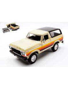 MOTORMAX MTM79373BG FORD BRONCO HARD TOP 1978 BEIGE 1:24...
