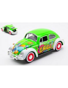 MOTORMAX MTM79598 VW BEETLE GRAFFITI VARIOUS COLOURS 1:24...