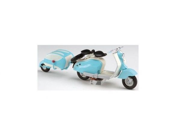 Solido SL153470 LAMBRETTA LD 125 1956 + TRAILER 1:18 Modellino