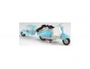Solido SL153470 LAMBRETTA LD 125 1956 + TRAILER 1:18 Modellino