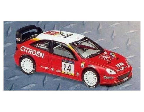 Solido SL1567 CITROEN XSARA T 4 WRC N.14 '01 1:43 Modellino